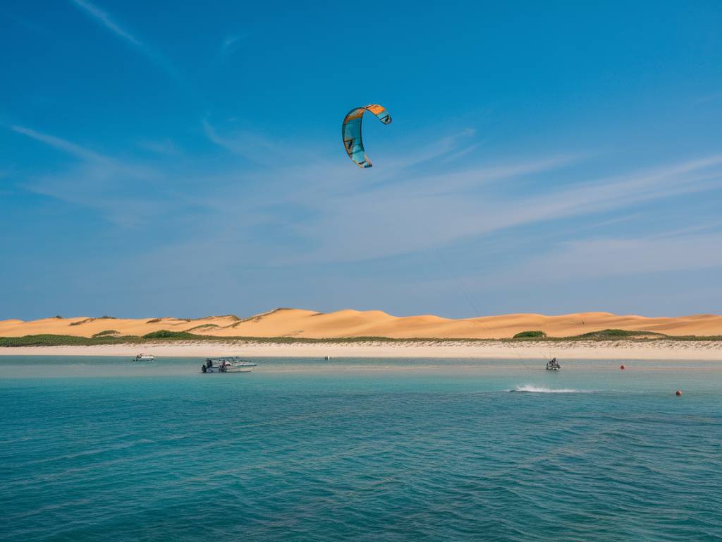 Descubra o emocionante Jericoacoara downwind no litoral brasileiro